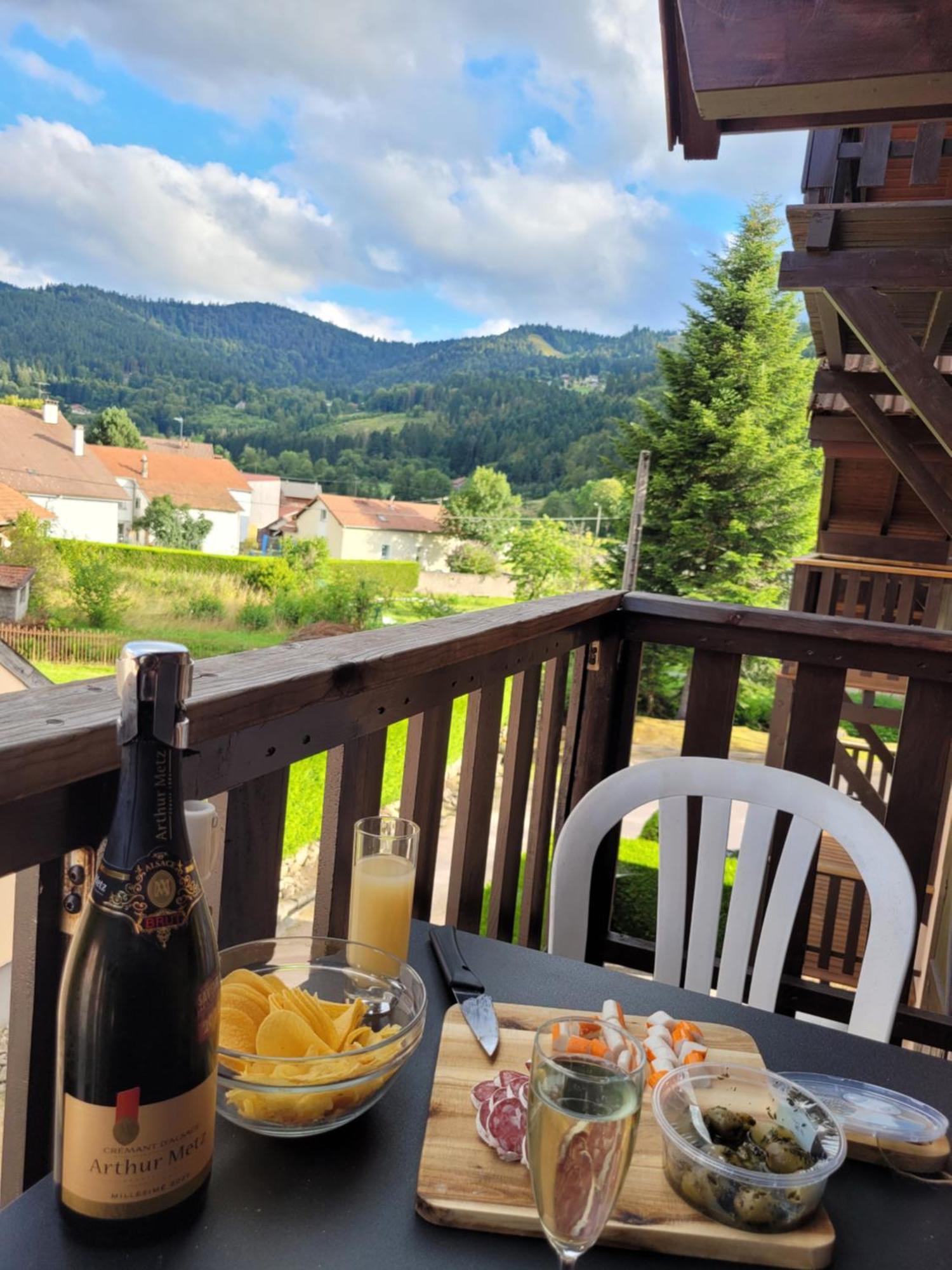 Appartement Chaleureux Au Coeur Des Hautes Vosges Ventron Buitenkant foto